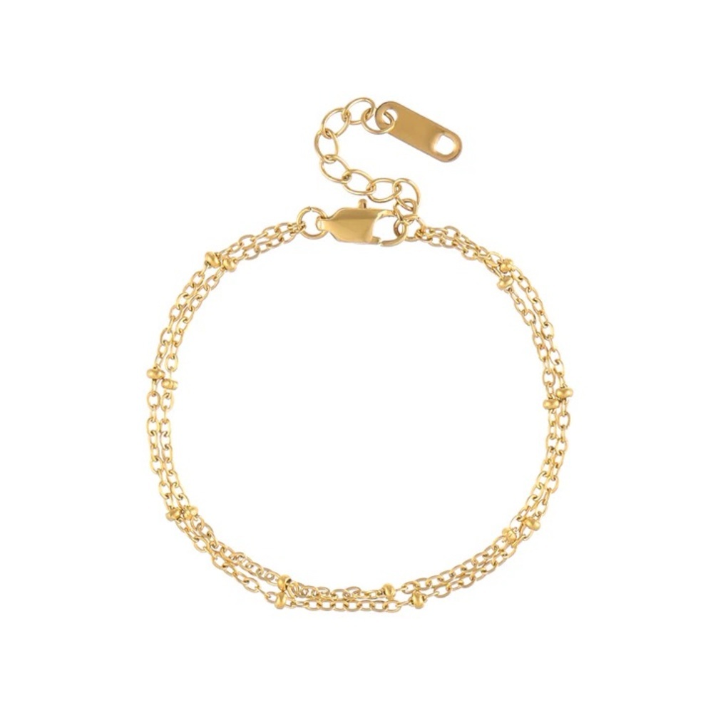 NWT Dorado‎ DOUBLE SATELLITE CHAIN BRACELET
